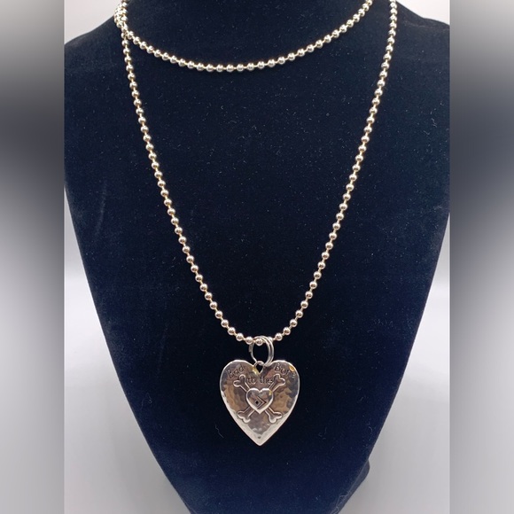 Silpada VERY RARE VHTF Sterling 3MM Bead Ball Necklace - 30” long -Made in Italy - Picture 11 of 11